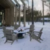 Traditional Curveback Adirondack Chair Set of 5