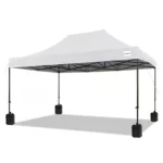 10 x 15 ft Rectangle Pop Up Canopy Tent - White