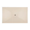 6.5x10ft Rectangle Tilting Umbrella - Top