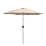 Homeseleceting Beige 9ft tilting patio umbrella