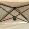 Central Button of the 13 x 13 ft Square Pop-up Gazebo with Mosquito Netting