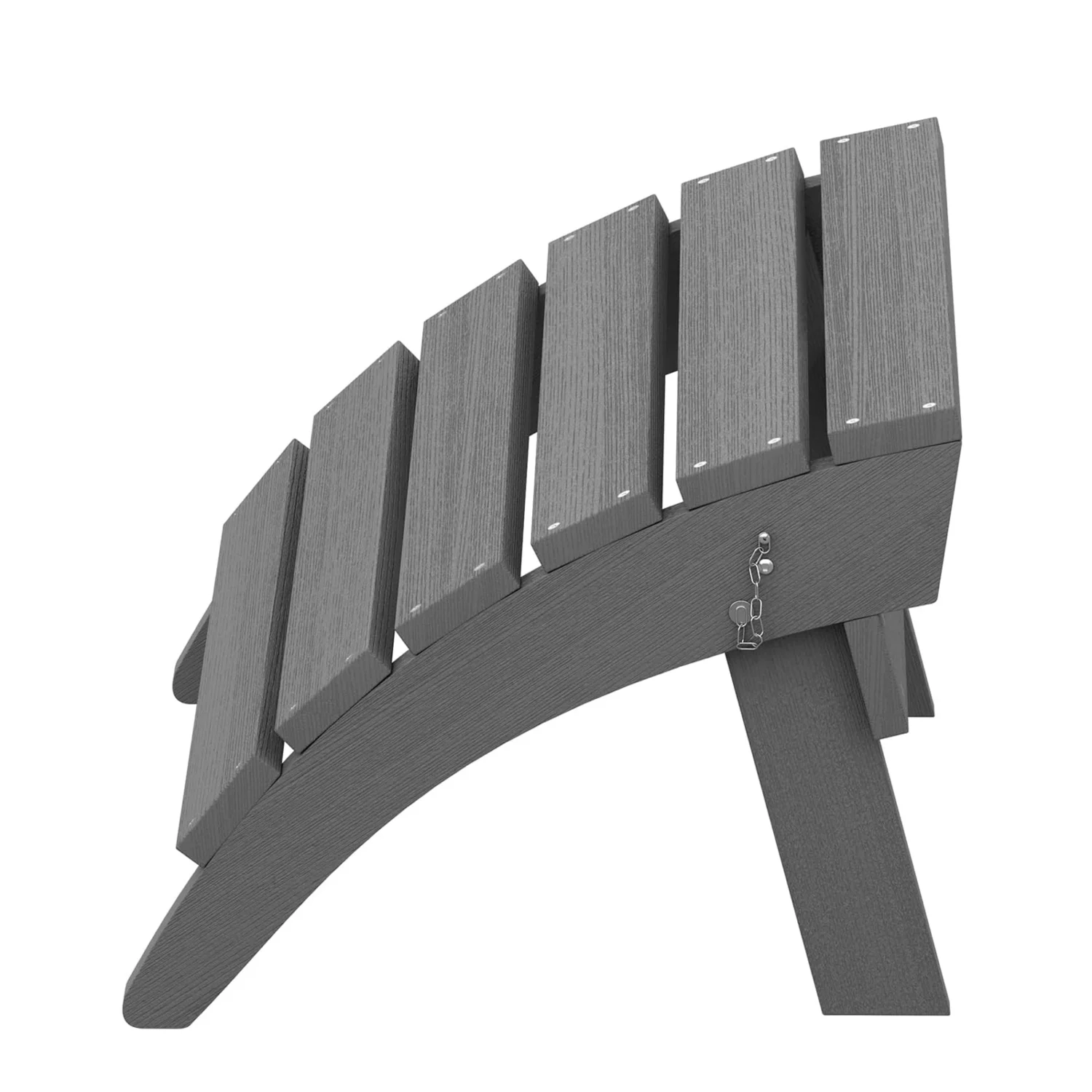 Classic Adirondack Folding Ottoman - Image 7