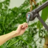 Crank System of the 8 x 8ft Square Offset Hanging Umbrella with Base