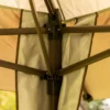 Lock Frame of the 13 x 13 ft Square Pop-up Gazebo with Mosquito Netting