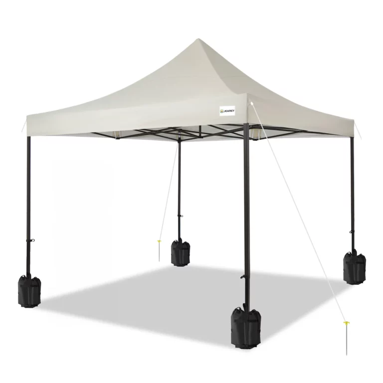 Square Pop Up Canopy Tent - Cream White