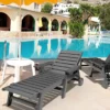 Casual Chaise with Wheel by the pool (6)