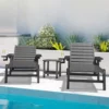 Casual Chaise with Wheel by the pool (7)