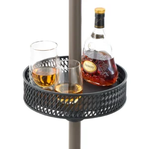 13 inch Patio Umbrella Fence Table Tray