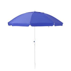 6.5 ft Portable Beach Umbrella with Sand Anchor - Blue
