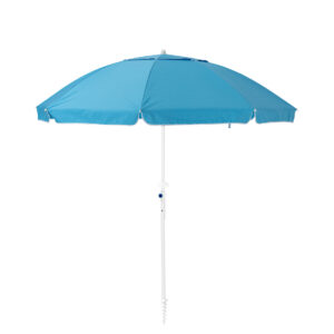 7.5 ft Portable Beach Umbrella with Sand Anchor - Light Blue