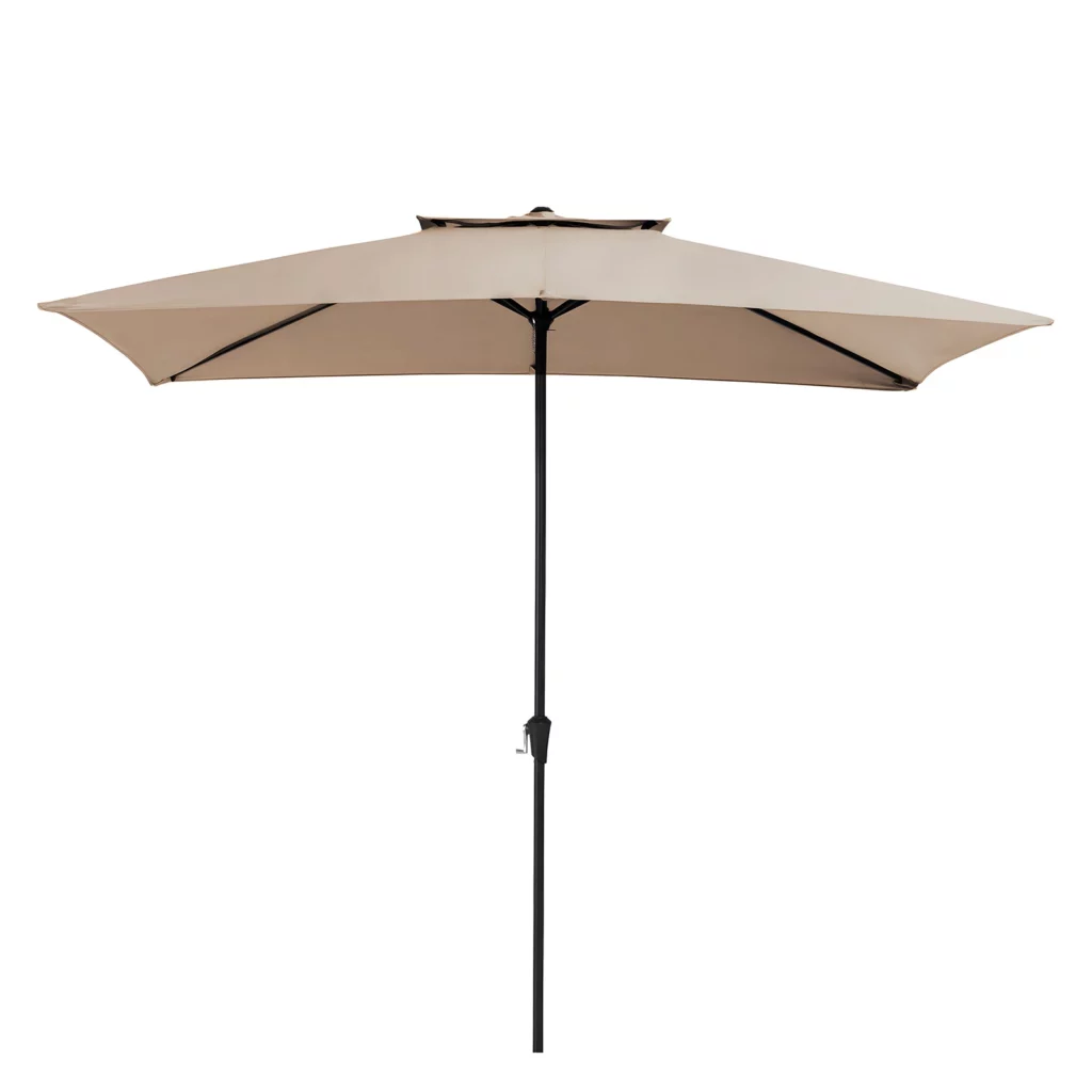 8 x 10ft Rectangle Patio Market Umbrella