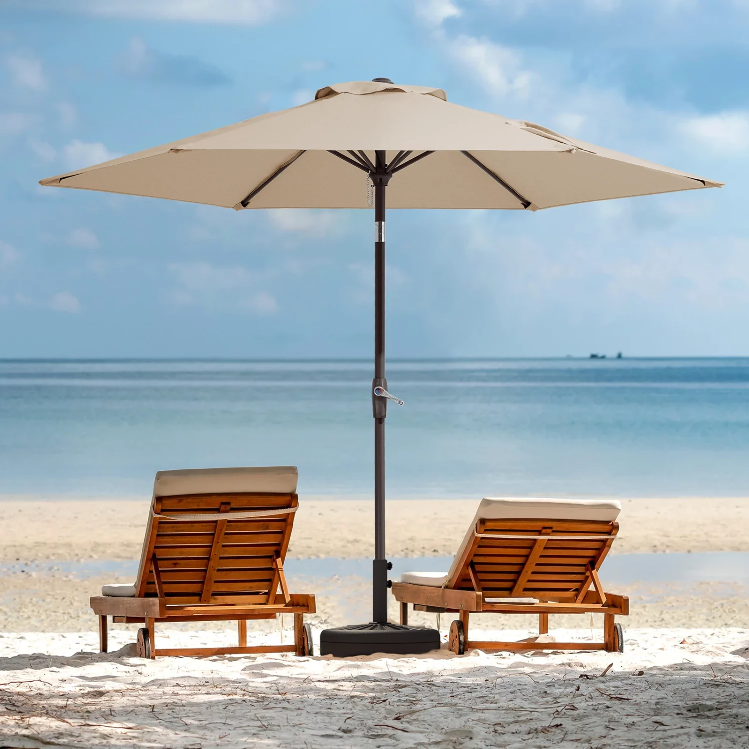 7.5ft Round Tilt Patio Umbrella - Image 7