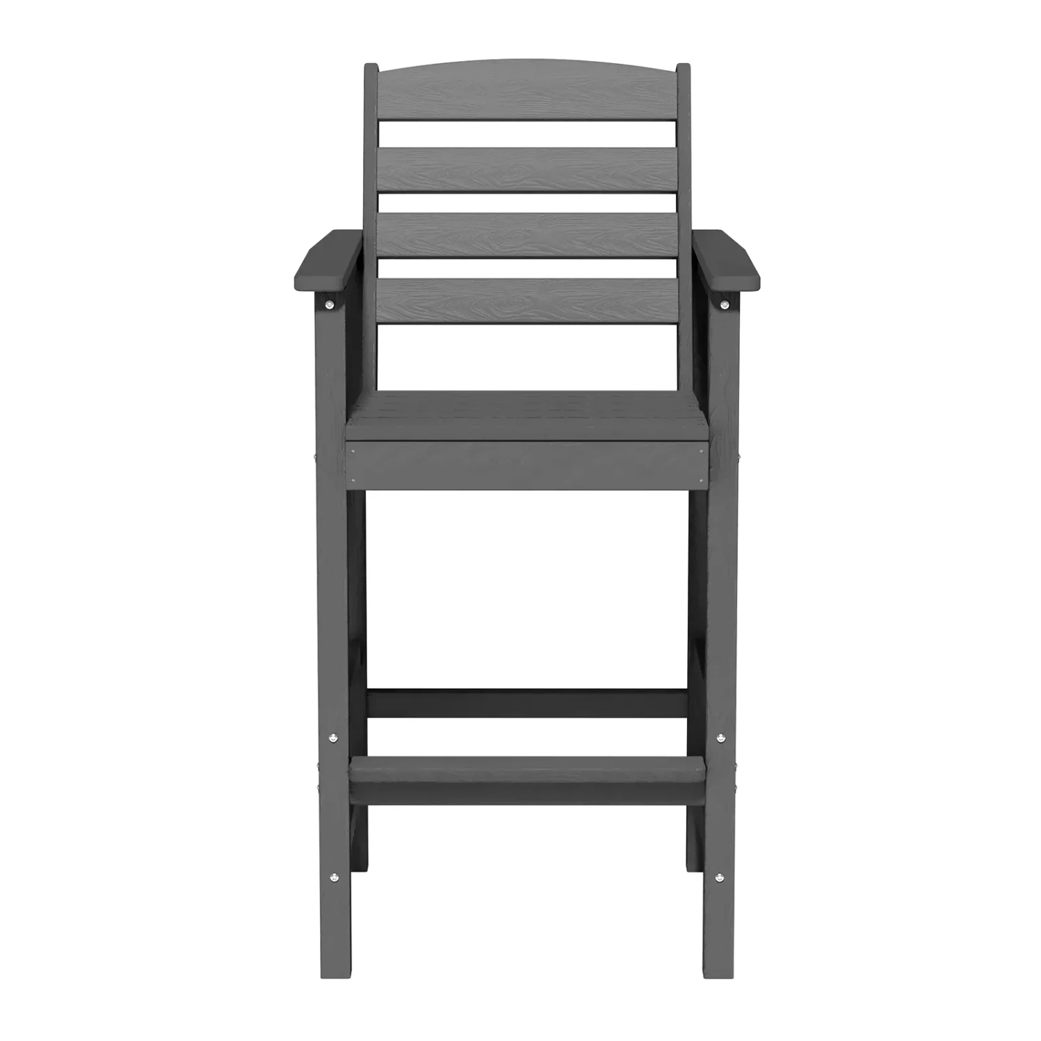 3 Piece Outdoor Bar Height Chair and Table Set - Image 5