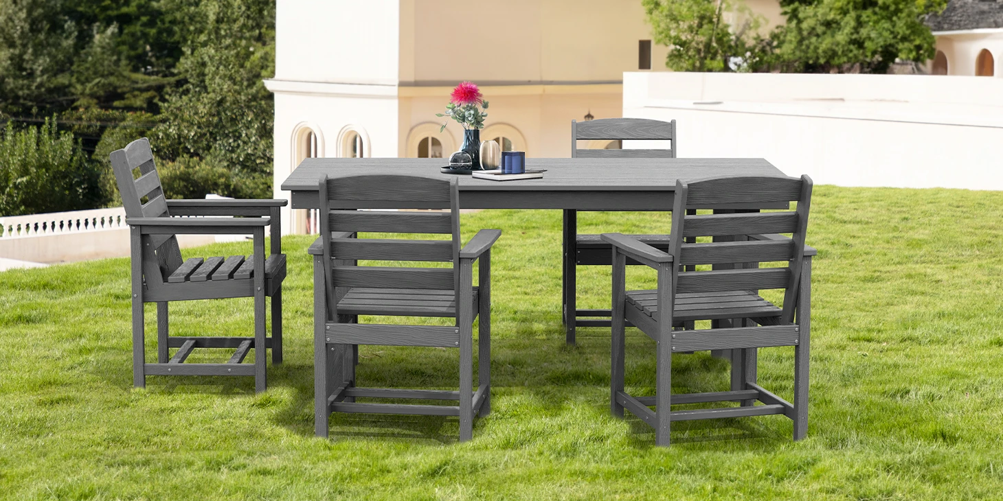 Rectangle Outdoor Dining Set
