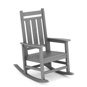 Traditional Porch Rocking Chair - Dark Gray
