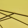 frame of the 8 x 10ft Rectangle Patio Market Umbrella-Heavy Duty Ribs
