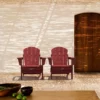 Classic Folding Adirondack Chair Set of two