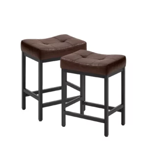 24 Inch bar Stool Set of 2 - Homeselecting