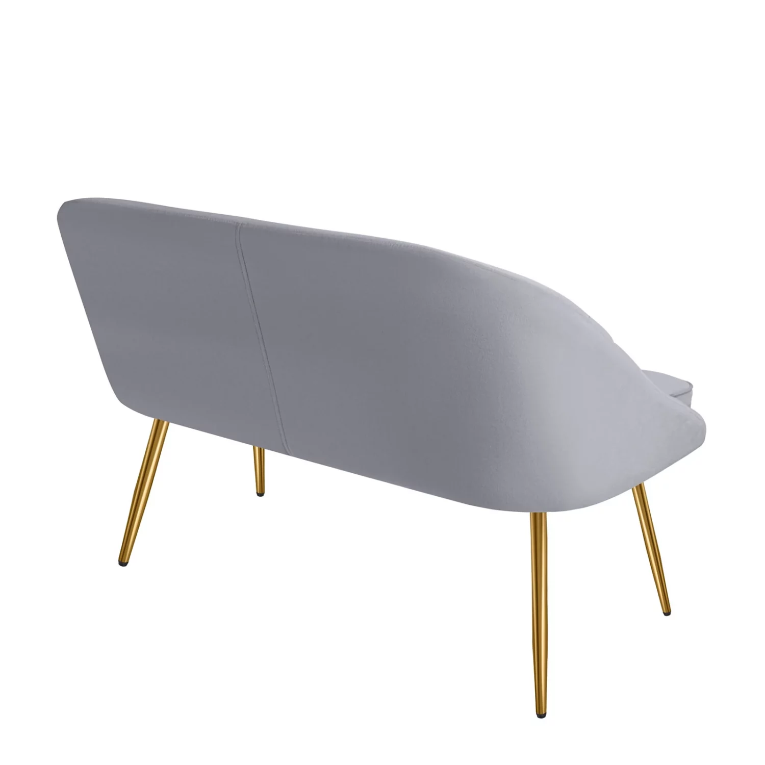 Modern Brushed Velvet Accent Chair Loveseat - Image 4