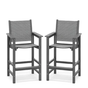 HDPEmesh outdoor bar stools set of 2-homeselecting