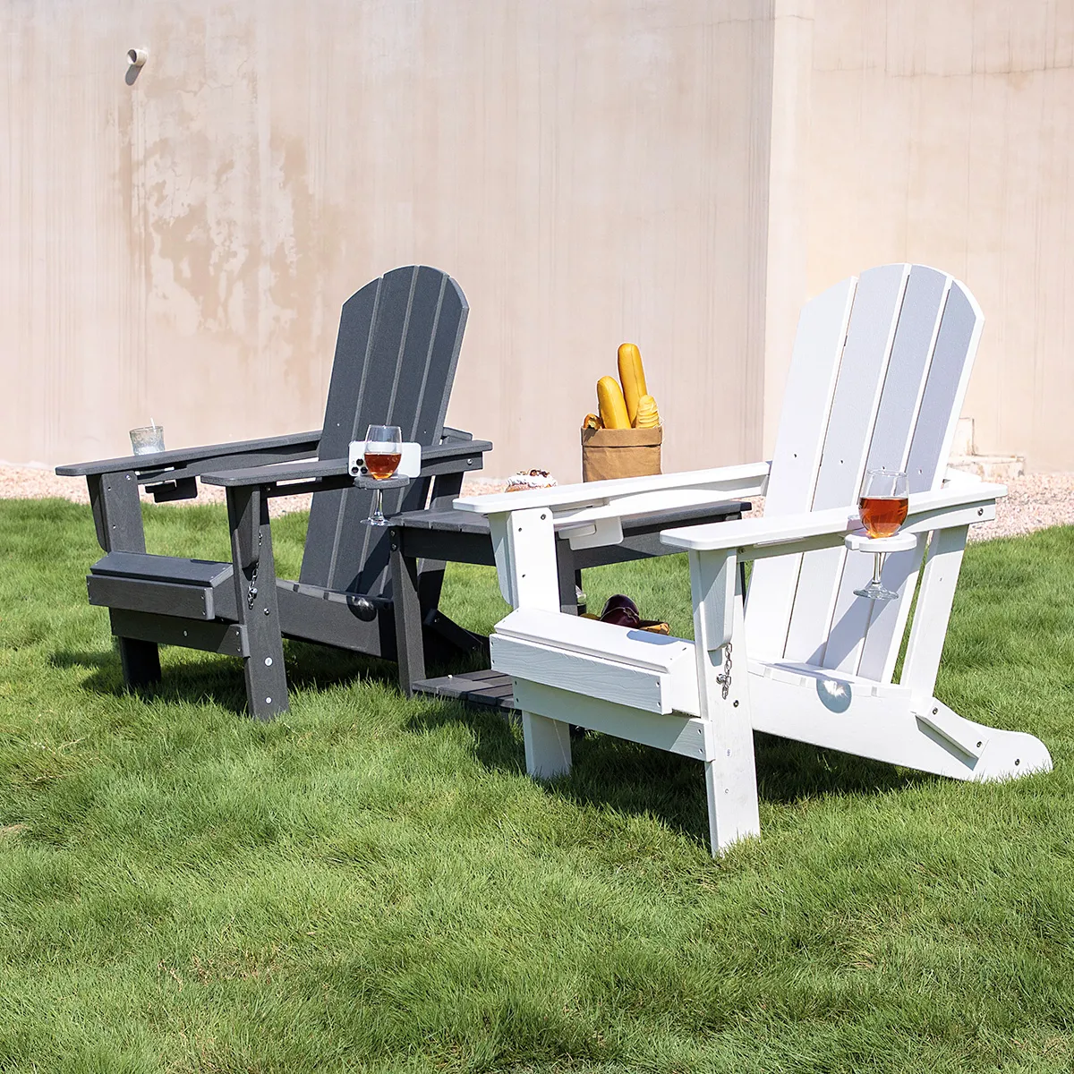 adirondack chair with cup holders