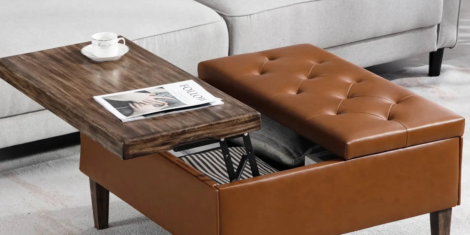 Brown-Duplex-Tufted-Lift-Top-Ottoman-Bench-with-Storage
