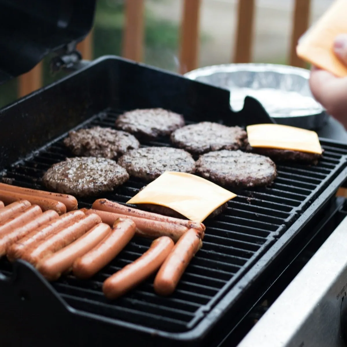 Outdoor grill station